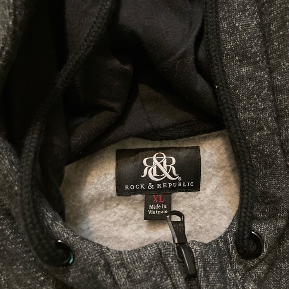 Rock & Republic Zip Up Hoodie - Picture 3 of 3